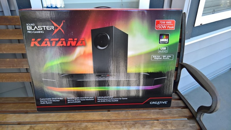 Sound Blaster X Katana Gaming Soundbar Review by Kirby Yablonski -  XboxAddict.com