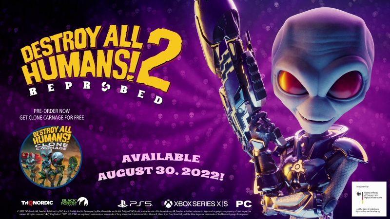 Destroy All Humans! 2 Pre-Order Starts Today, Release in August -  XboxAddict News
