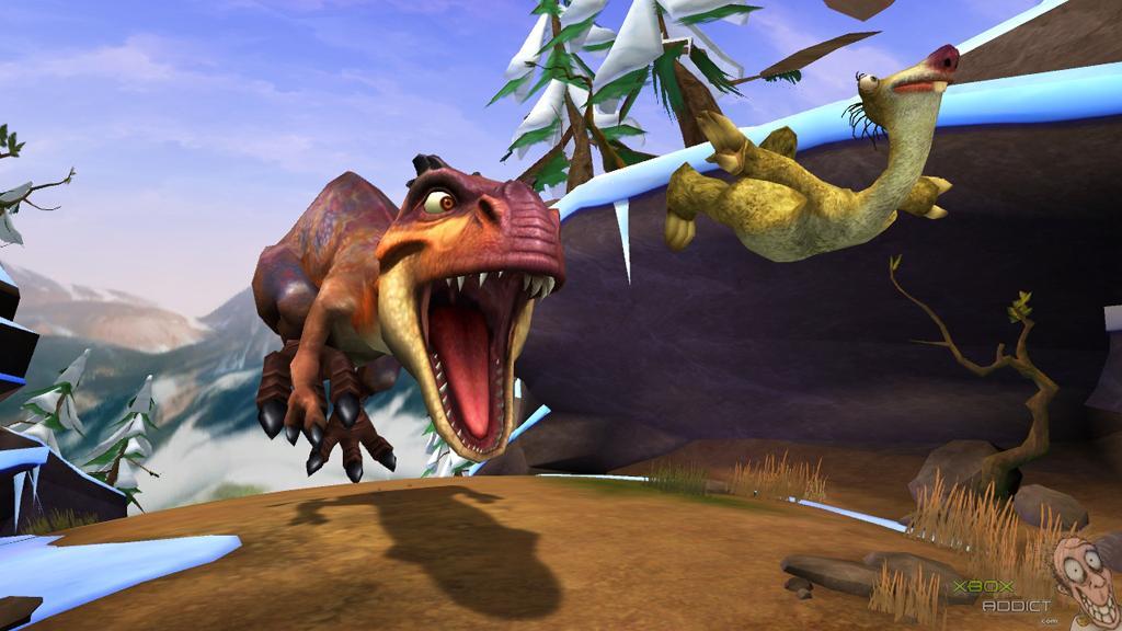 Ice Age: Dawn of the Dinosaurs (Xbox 360) Game Profile - XboxAddict.com