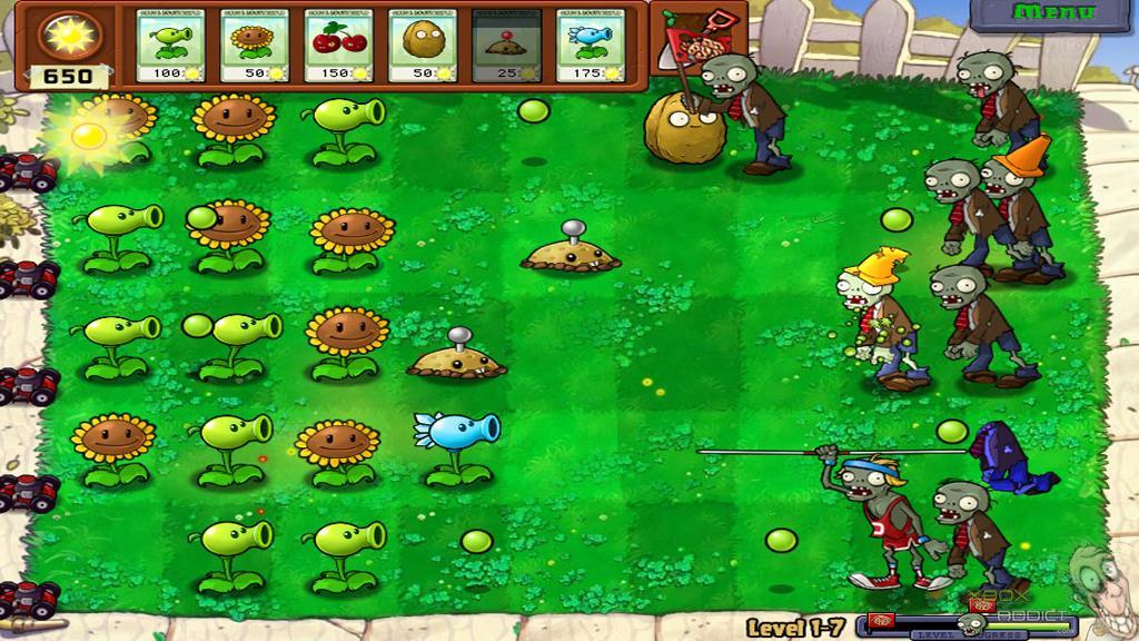 plants vs zombies adventures games online