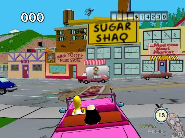 The Simpsons Road Rage (Original Xbox) Game Profile - XboxAddict.com