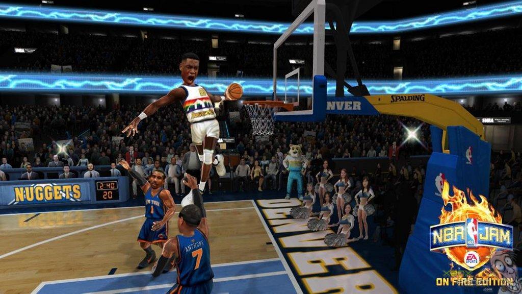 NBA Jam on Fire: Legends Edition mod on steam deck is ridiculously