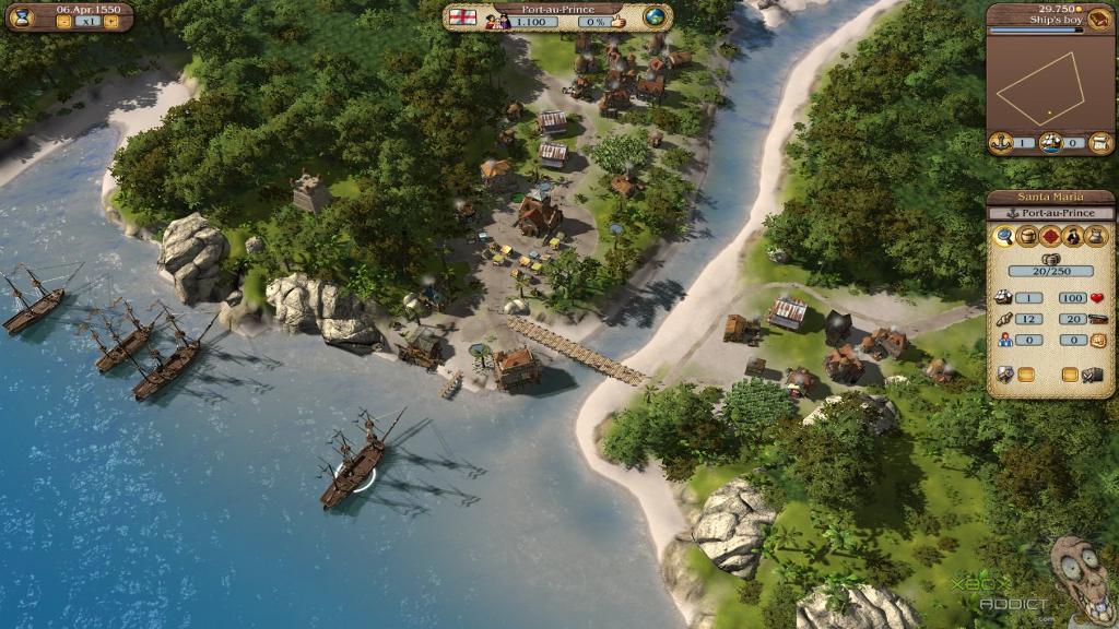 Port Royale 3: Pirates & Merchants (Xbox 360) Game Profile - XboxAddict.com