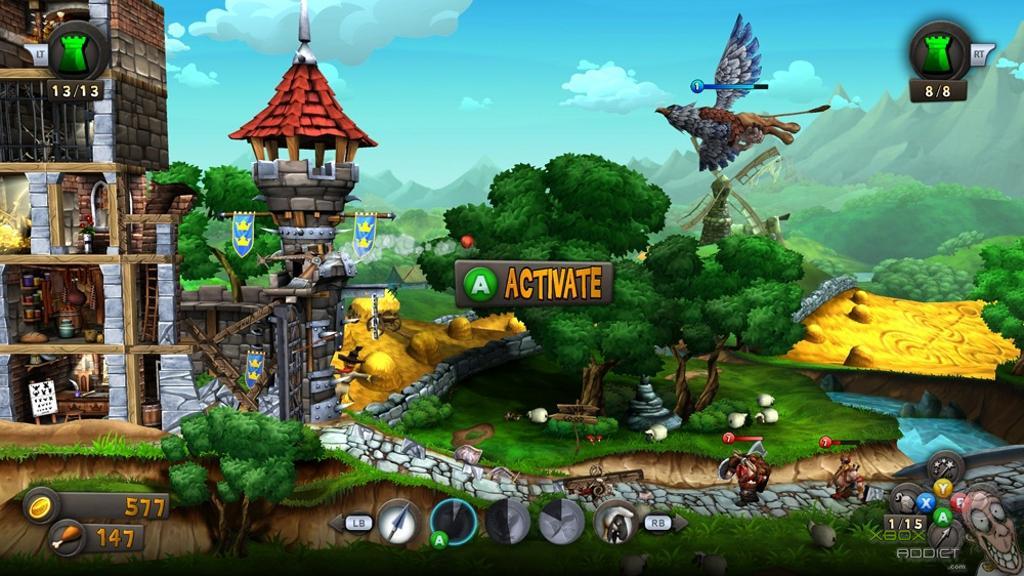 CastleStorm (Xbox 360 Arcade) Game Profile - XboxAddict.com