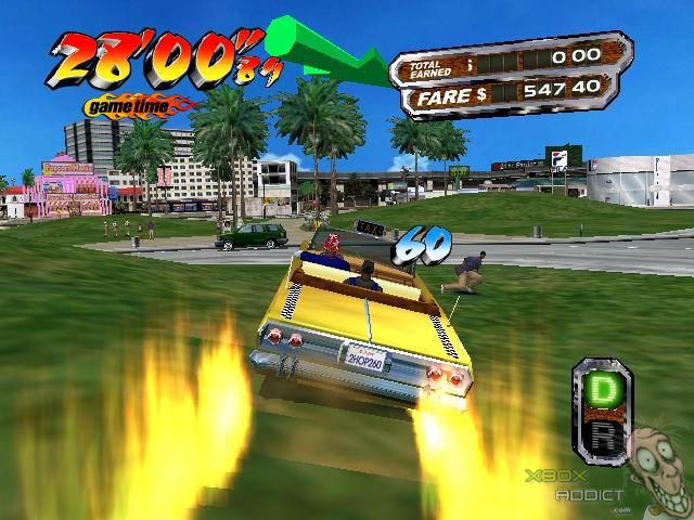 Crazy Taxi 3: High Roller Review (Xbox) - XboxAddict.com